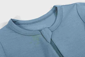 Bamboo Zipper Baby Rompers